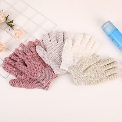Double Sided Exfoliating Gloves Body Scrubber Scrubbing Glove Bath Mitts Scrubs for Shower