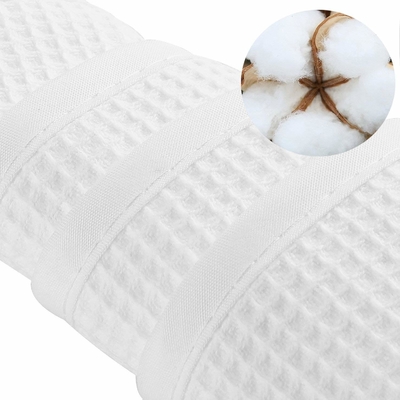 Custom high quality beauty salon headband cotton waffle weave spa makeup headband facial headband