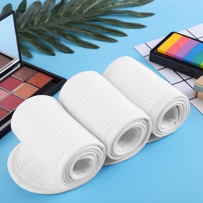 Custom high quality beauty salon headband cotton waffle weave spa makeup headband facial headband