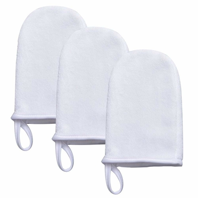 Microfiber Facial Cleansing Glove Reusable Facial Cloth Pads Makeup Remover Glove