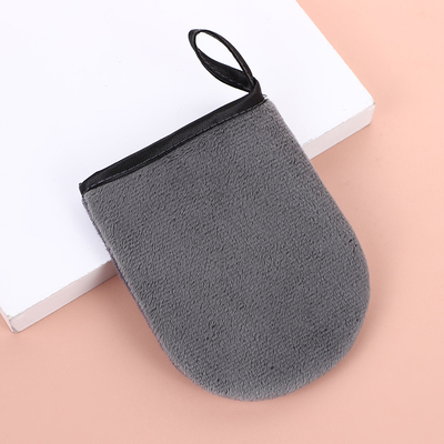 Microfiber Makeup Removal Mitt Facial Cleaning Makeup Remover towel Mitt