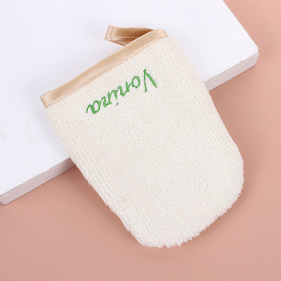 Microfiber Makeup Removal Mitt Facial Cleaning Makeup Remover towel Mitt