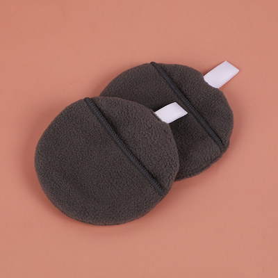 Zero Waste Custom Finger Pocket Facial Bamboo Makeup Remover Cleaning Pad Rounds Washable Makeup Rmoval Pads