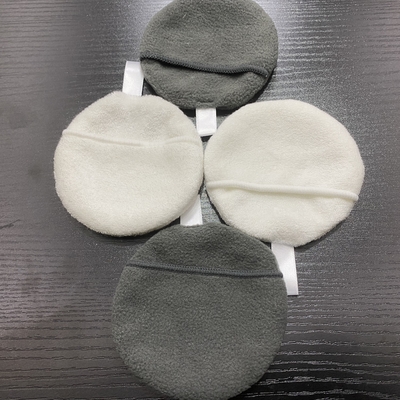 Zero Waste Custom Finger Pocket Facial Bamboo Makeup Remover Cleaning Pad Rounds Washable Makeup Rmoval Pads