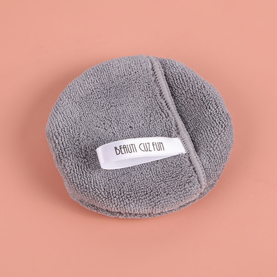 New arrival Custom Finger Pocket Facial Microfiber  Makeup Remover Pads Rounds Washable Makeup Rmoval Pads