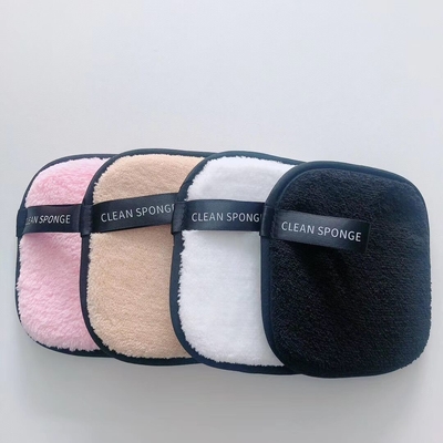 Reusable  Washable Eco-Friendly Microfiber Cotton Makeup Remover Pads  For All Skin