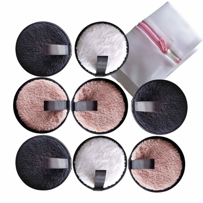 Washable Eco-Friendly Microfiber Reusable Makeup Remover Pads For All Skin Types