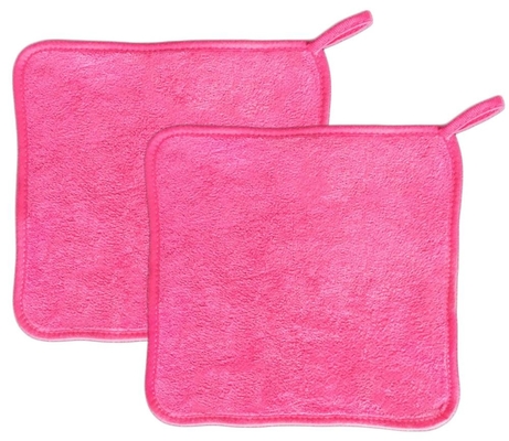 Soft microfiber deep cleaning makeup remover towel reusable makeup remover cloth