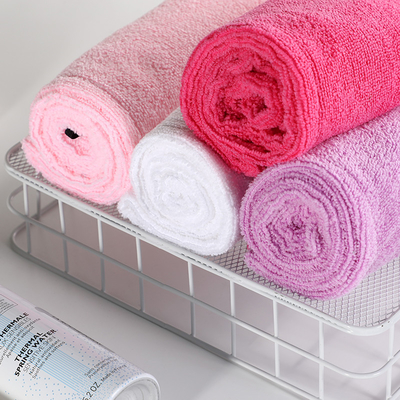 Microfiber Absorbent Dry Hair Cap Best Salon Wrap Shower Spa Head Towel With Button