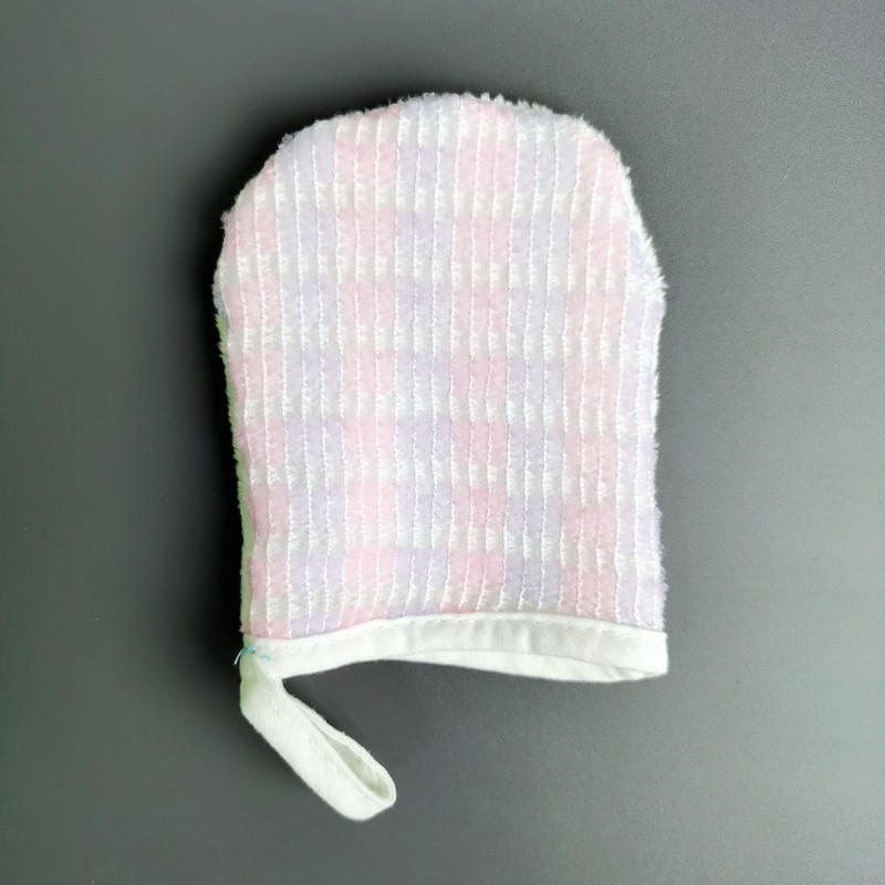 Double Side Microfiber Reusable Makeup Remover Mitts